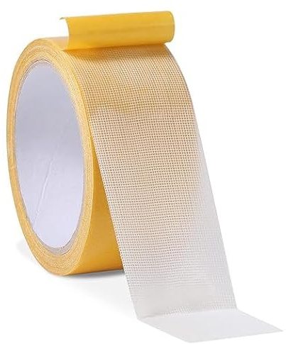 Multifunctional Double-Sided Tape – a heavy-duty fabric tape to transform your projects with featuring a super sticky adhesive that delivers an unbeatable bond for all your mounting, crafting.