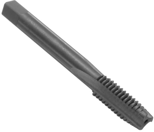 sourcing map Straight Flute Screw Taps M9 x 1.5 H2 Thread HSS6542 Black Nitride Coated Machine Threading Milling Tap Tapping Tools
