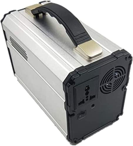 HTDRE Centrale elettrica Portatile da 500 W, generatore Solare a Onda sinusoidale Pura con Tre modalità di Ricarica e Luce LED, Batteria di Backup di Emergenza, Alimentazione da Campeggio