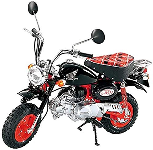 Tamiya 16032 1:6 Honda Monkey 40tes Jubiläum Edition - originalgetreue Nachbildung, Plastik Bausatz, Basteln, Modellbausatz, Zusammenbauen, unlackiert, Mehrfarbig