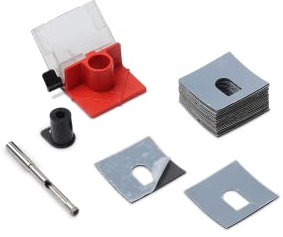 RUBI 4927 | Kit Brocas Diamante EASYGRES | Perforación de Gres, Gres Porcelánico, Granito, Mármol y Vidrio | Diamante Electrodepositado | Corte Húmedo | Ø 6 mm x 10 uds