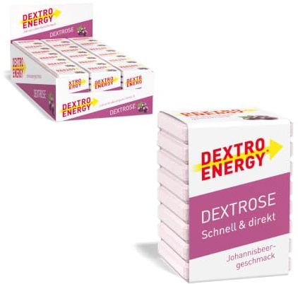 Dextro Energy Würfel Johannisbeere - 18x46g (18er Pack)