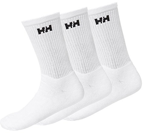 Helly Hansen sportstrumpor i bomull (3 pack) 001 White Size 45-47
