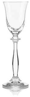 Crystalex Likörgläser Likörglas Angela Kristallglas 60 ml 6er Set Bohemia