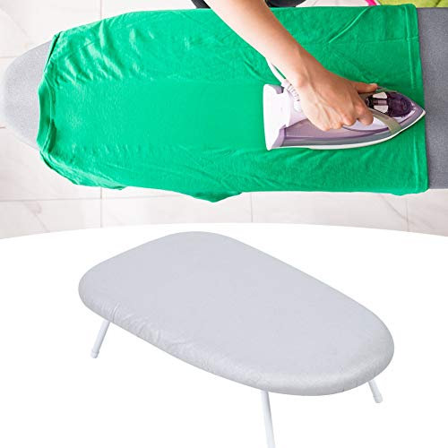 Acouto Table à Repasser de Bureau de Table à Repasser de Ménage de Tube en Acier Pliant Mini, Table à Repasser de Planche à Repasser pour L'usage Domestique