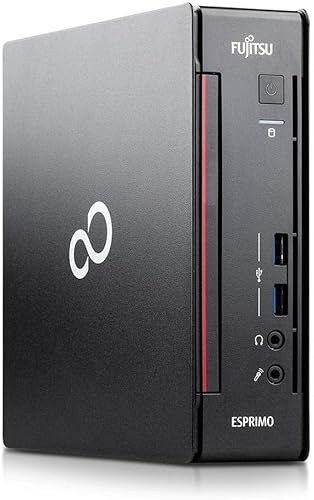 Fujitsu Esprimo Q556 Mini Pc Desktop Intel Core i5-6500T 3.10 Ghz Ram 16GB SSD 128GB Windows 11 Pro - Office 2019 - WIFI usb - DVD - DVI Display Port LAN (Ricondizionato)