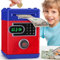Ltteaoy Hucha Electrónica Niños 3-12 Años, Hucha con Pantalla Táctil Cajero Automatico