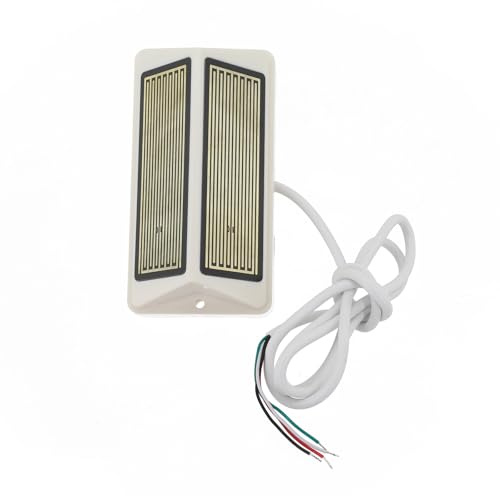 Regensensor-Sonde, DC5V-24V kabellos/verkabelt, Regensensensor Sonde mit Anti-UV-Strahlungsgehäuse, zur Erkennung von Regen, Verwendung mit RF-Schalter/Motor mit eingebautem Empfänger, wasserdichter