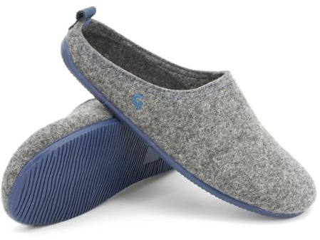 Gottstein filttoffel ull slide-in, Re antracit petrol, 41 EU