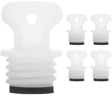 TOVINANNA 5 Pcs Tappi Chiusura Bottiglie Acqua Calda Coperchio Sacchetto Tappo Bottiglia Acqua Calda Chiusura Filettata Sostituzione Spina Sacchetto, 21mm