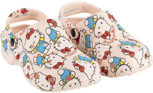 CERDÁ LIFE'S LITTLE MOMENTS Zuecos Hello Kitty Niños Licencia Oficial Calzado Cómodo y Ergonómico Suela Antideslizante y Diseño Exclusivo