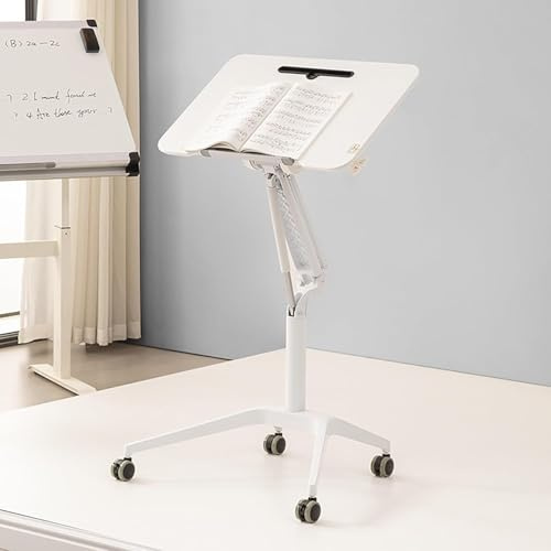 Höhenverstellbarer Rednerpult-Podiumständer mit Leseplattform, klassisches Design für Kirchen, Büros und Schulen