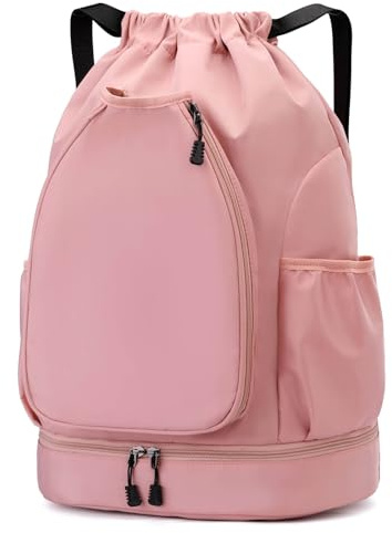 Vmokki Tennis Rucksack für 2 Schläger Turnbeutel mit Schuhfach Sport Rucksäcke für Tennis Badminton Pickleball Fitness Basketball Wasserdicht Leicht Damen Herren Teenager
