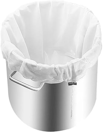 26 inches * 22 inches Drawstring Straining Bag for Straining Home Brew Bag Wine Jam Fruits Nut Milk and Yogurt,Jelly Bag for Jam Making,Reusable
