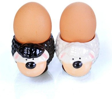 les moutons noir et blanc Les coquetiers un ensemble de deux pieces,design exclusive