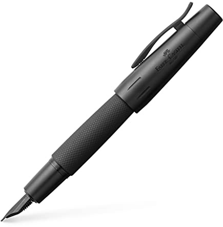 E-MOTION FOUNTAIN PEN PURE BLACK M
