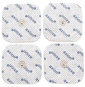 4 axion Elektroden-Pads 5x5 cm kompatibel mit Compex EMS-Geräten