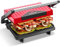 Aigostar Tostapane Piastra/Griglia Elettrica e Sandwich Maker 3 in 1, Con Piastra Antiaderente, 23 x 14,5 cm, Apertura a 180º, Temperatura Automatica, Piastra Elettrica per Cucinare 1000W, Warme