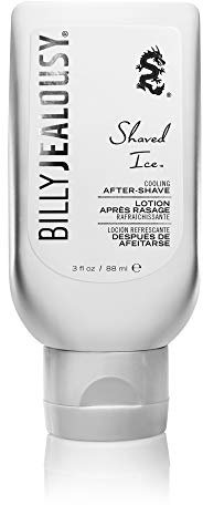 Billy Jealousy Shaved Ice After Shave Balm for Men with Aloe Leaf Juice, Cools & Hydrates Skin, Relieves Razor Irritation and Prevents Ingrown Hairs, 3 Fl Oz