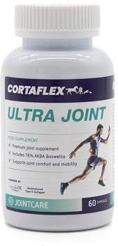 Cortaflex Ultra (60 x 450mg Tablets) Glucosamine And Chondroitin Premium Health Supplements. Comprehensive Support for Joints & Mobility. Enriched with Turmeric, Hyaluronic Acid, Vitamin C & Manganese