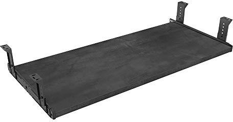 FRMSAET Büroartikel 53cm/60cm/76cm Tastaturablage (76 cm, schwarzer Stein)