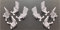 Lot 8 guides portes de placard coulissant rails Form/Optimum