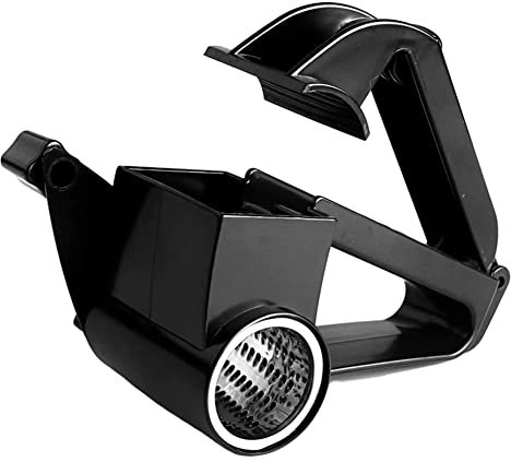 Rallador de queso rotativo – Cortador de queso manual de manivela con tambor de acero inoxidable