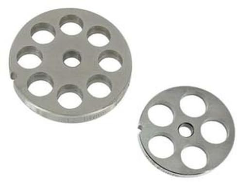 1PEZZO PIASTRE IN ACCIAIO INOX PER TRITACARNE ELETTRICI - n?22 foro mm.14