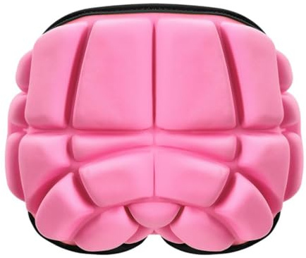 Fenteer Attrezzatura Protettiva per Lo Protezione per Resistenza agli Urti Protezione per Fianchi Imbottitura per Sedere per Skateboard Pattinaggio a, Rosa, Bambini
