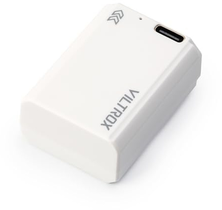 VILTROX NP-FW50 Batería de Repuesto de 1030mAh batería Recargable con Carga rápida Tipo C, Compatible con Sony ZV-E10, Alpha 7, A7, A7II, A7RII, A7SII, A7S, A5000, A6000, A6500, A6400