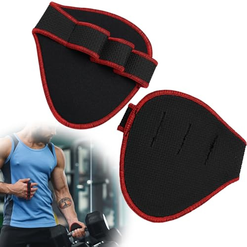 Guanti da Palestra Uomo Donna - per Sollevamento Pesi, Calistenia e Fitness - Guanti Sportivi con Presa Antiscivolo e Protezione Superiore