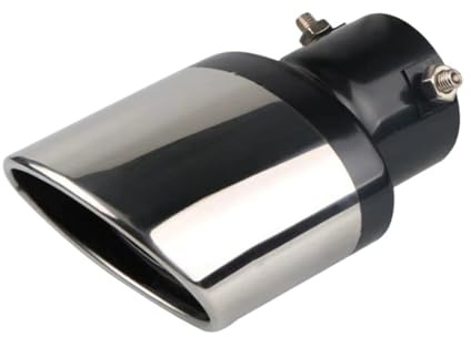 Sovxbgw Auto Auspuffblende Universal Edelstahl Auto Auspuffrohr Abdeckungen Für Opel Für Mokka Für Corsa D Für Astra GJH Für Insignia Vectra Edelstahl Auspuffblende(Straight)