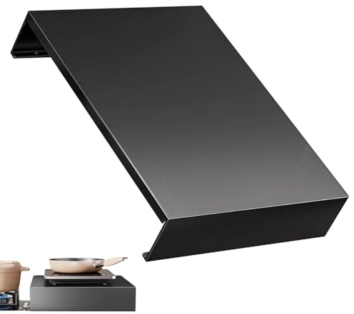 Metal Stove Cover for Induction Cooktop - Carbon Steel Space-Saving Design - Essential Kitchen Stovetop Protector