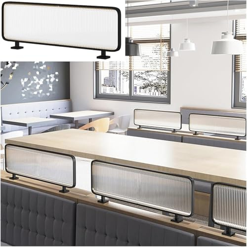 Brise-vue en fer pour une utilisation en extérieur et en intérieur – Parfait pour les salles à manger, les bureaux et les restaurants – Séparateurs de pièce durables, élégants et fonctionnels