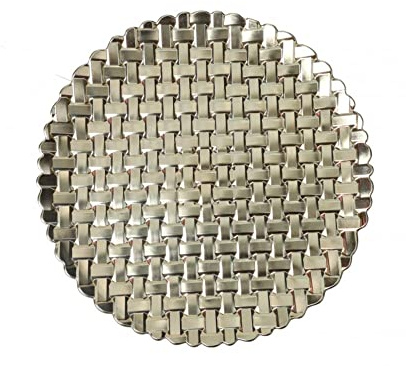 BRANDANI Sottopiatto Fettuccia Set 4 Pezzi 33cm Champagne