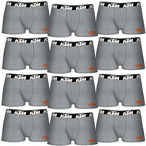 KTM L-12er Set Boxershorts Hellgrau, Mehrfarbig, Herren, bunt, Large