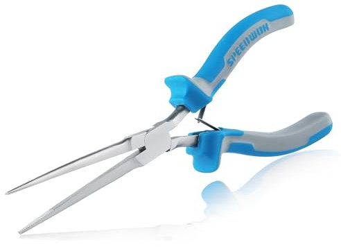SPEEDWOX Micro Extra Long Needle Nose Pliers - Mini, Small & Long Pliers for Fishing, Jewelry Making & Hand Tools