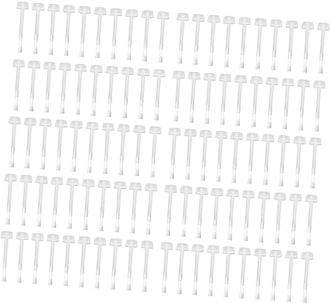 POPETPOP 800stücke Nagellack Pinsel Ersatzbürsten Für Maniküre Weiche Borsten Für Professionelle Und Private Anwendungen Einfache Handhabung Ohne Deckel