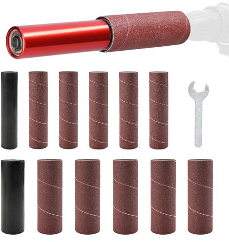Mandrino Di Levigatura, 1,5 Trapano Adattatore Per Levigatrice Rulli Di Levigatura Accessori Di Tamburi Di Levigatura Manuale Per Trapani Levigatrici A Mandrino