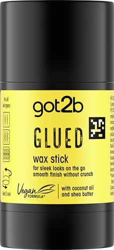 G2B WAX Stick 50g – Cera en Barra para Peinados | Fijación Fuerte y Duradera | Control del Frizz y Baby Hairs | Ideal para Cabello Suelto, Recogidos y Bordes