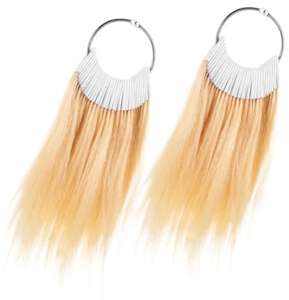 PAMINGONO Haartesttabelle 2 Sätze Haarfärbeproben Für Friseurbedarf Im Salon
