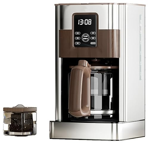 WuDLi Filter Coffee Maker, Drip Coffee Maker, 1.8L Hand Brew Coffee Maker, One Touch Control with Timer, Water Level Indicator, Digital Display