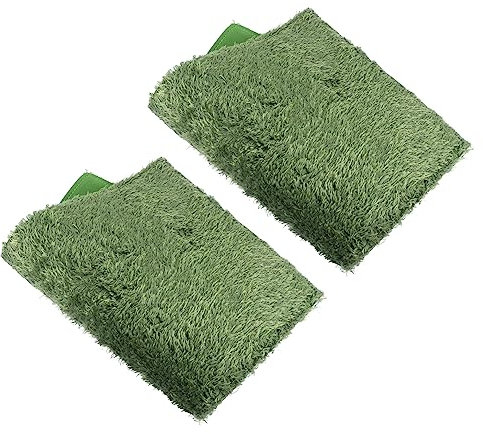 ibasenice 2 Stück Moosmatte Für Reptilien Feuchtigkeitsbeständige Reptilien Habitat Matte Aus Kunstmoos Zuschneidbar Geeignet Für Eidechsen Schlangen Schildkröten Und Amphibien