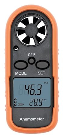 SVGVUBMUC 816 Anemometer Measuring Wind Speed Temperature Anemometer Sensing Tester