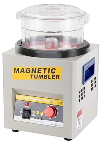 Macchina for lucidatura magnetica elettrica, attrezzatura for la pulizia, lucidatura e sbavatura magnetica, macchina magnetica for gioielli per Metallo, Giada