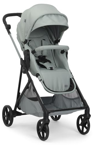 Chicco Passeggino Seety, Passeggino Leggero e Compatto Da 0 Mesi a 4 Anni, Portata Max 22kg, Passeggino Pieghevole, Schienale Reclinable,Chiusura Automatica in 1 Gesto, Capotte Parasole e Parapioggia