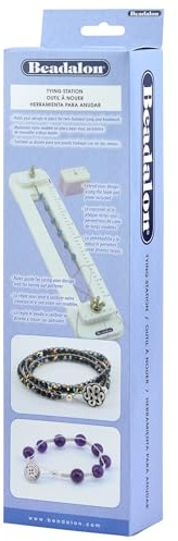 Beadalon Tying Station Made from Acrylic with Extra Foam Attachment