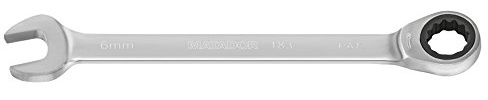 Matador Knarren-Ringmaulschlüssel, gerade, 6 mm - 24 Nm, 0183 0060