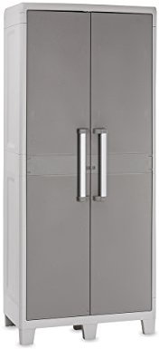 TOOMAX Utility Cabinet Urban XL, Lichtgrau/Taubengrau, 78 x 49 x 182 cm