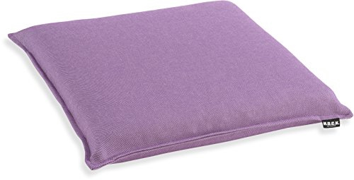 H.O.C.K. Caribe Outdoor Sitzkissen 45x45x4 cm – Wetterfestes Stuhlkissen mit UV-Schutz (Lichtechtheit 7) – Wasserabweisende Gartenstuhl-Auflage – Abnehmbarer Bezug & Waschbar (Ultraviolet)